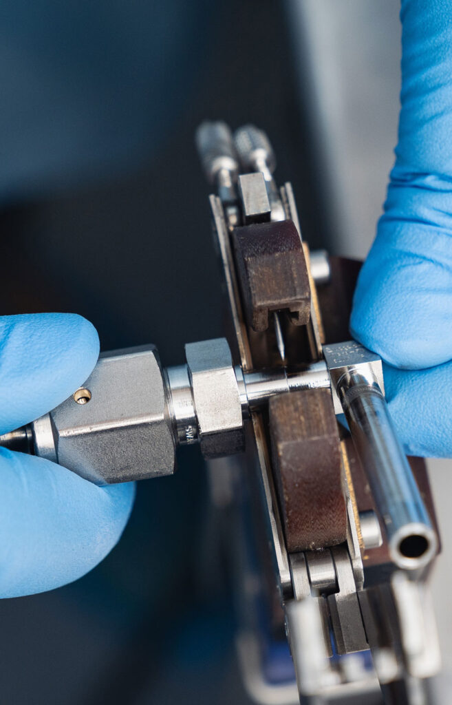 components showing orbital weld